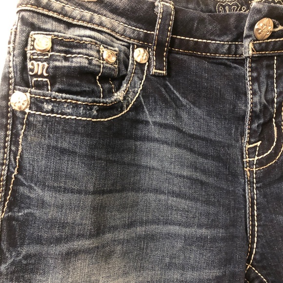 MISS ME Mid-Rise Easy Skinny Women's Blue Jeans Sz 28 - Picture 7 of 13